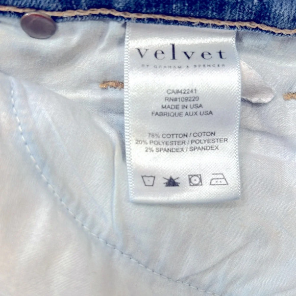 Velvet by Graham & Spencer Skinny Jeans Size 27 - Picture 5 of 9